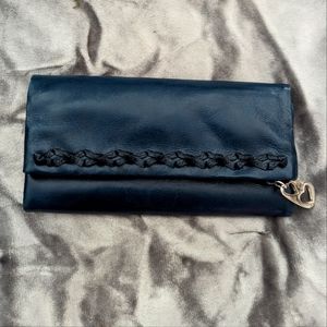 Brighton Fun House Large Wallet- teal